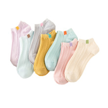 Chaussettes de femmes coton chaussettes respirantes filles d&#39;été chaussettes sèches rapides